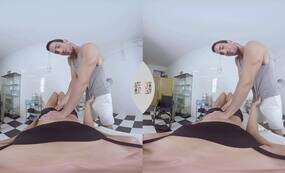 Handsome masseur fucks you during massage