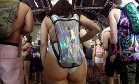 Group of party girls