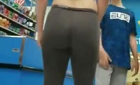 Young sexy girl shopping