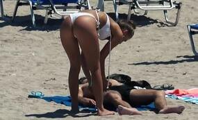 Beautiful girl on beach