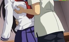 Anime girls gets fucked at the school