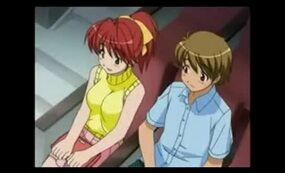 Wet girl at the cinema