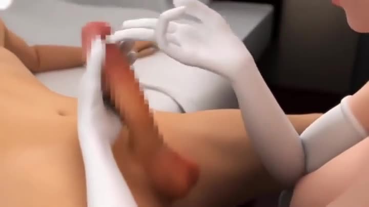 White gloves 3D fetish - Videos photo