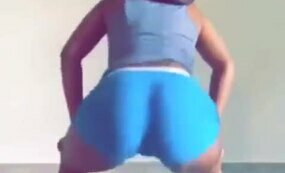Black ass twerking