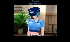 Naughty police officer